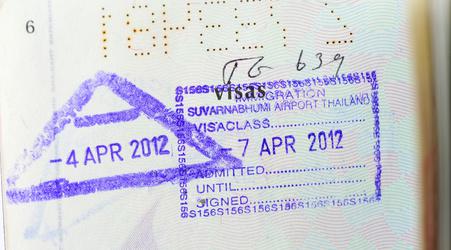 泰国护照（护照泰国签证图片）